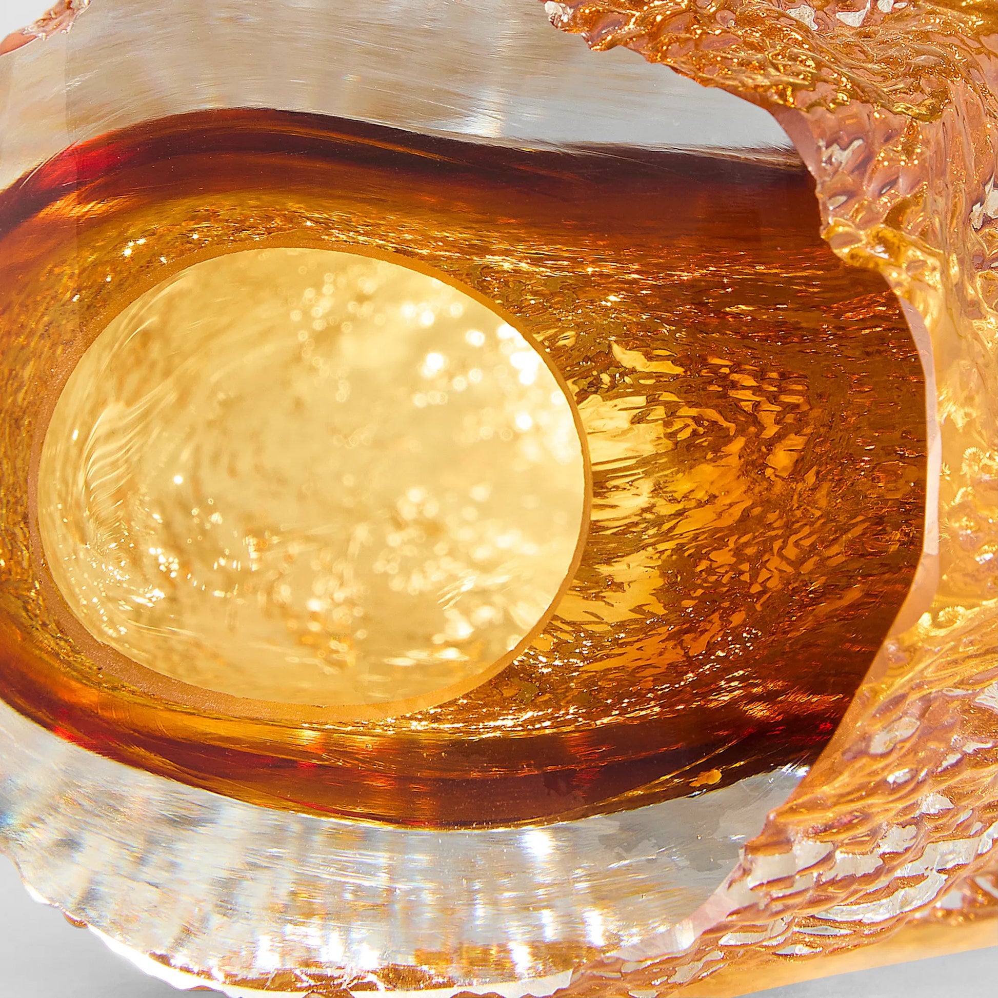 Baltic Vase by Cyan Design in amber, clear. Made from glass in a eclectic & global style.
