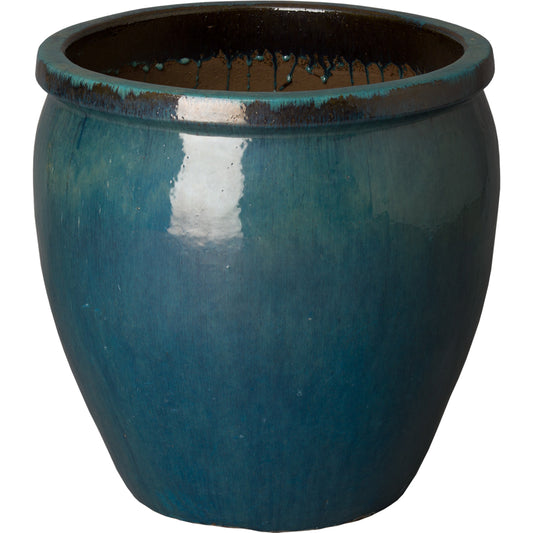 Round Lipped Planter by Emissary USA. Made from unique in a eclectic & global style.