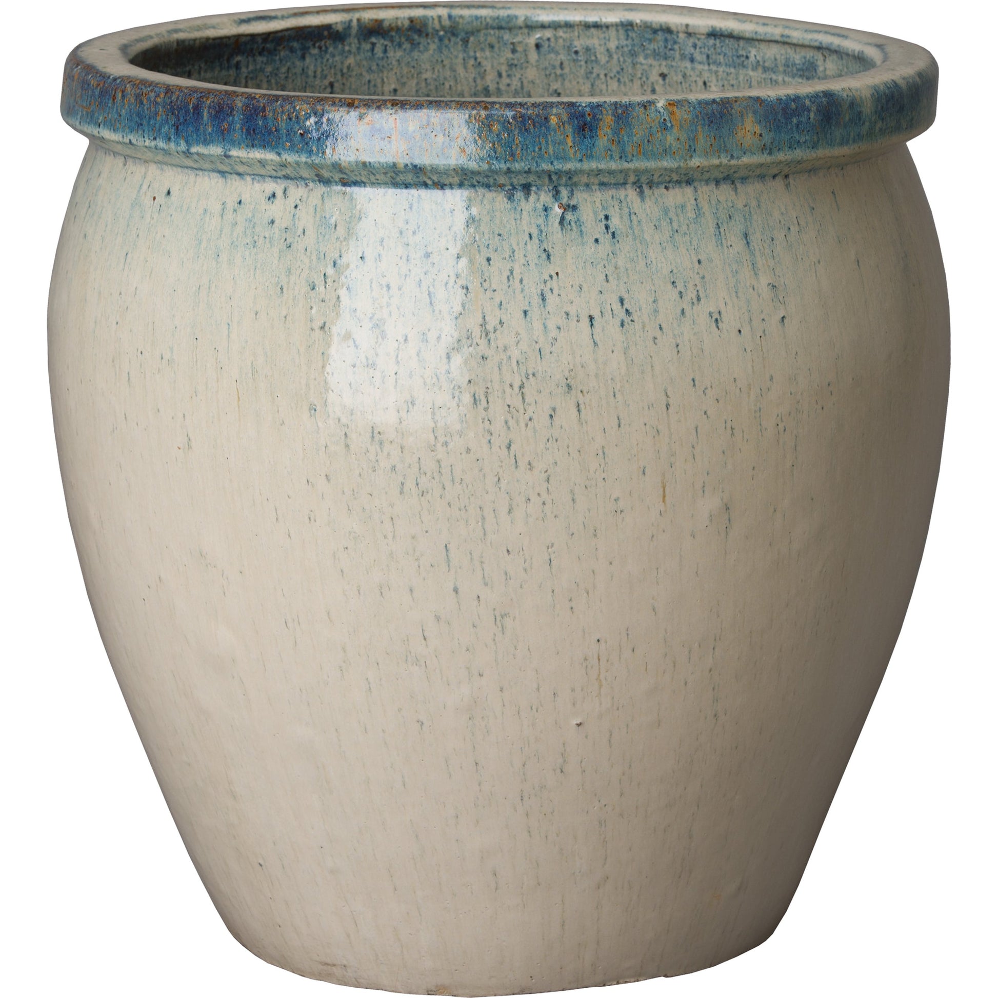 Lipped Planter by Emissary USA in white. Made from unique in a modern style.