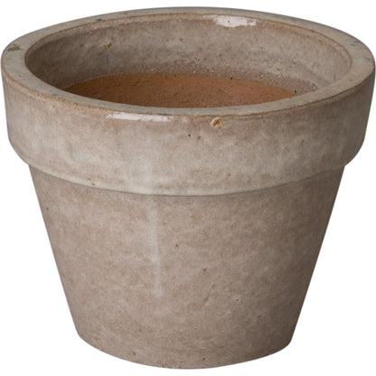Round Flower Pot by Emissary USA. Made from unique in a modern style.