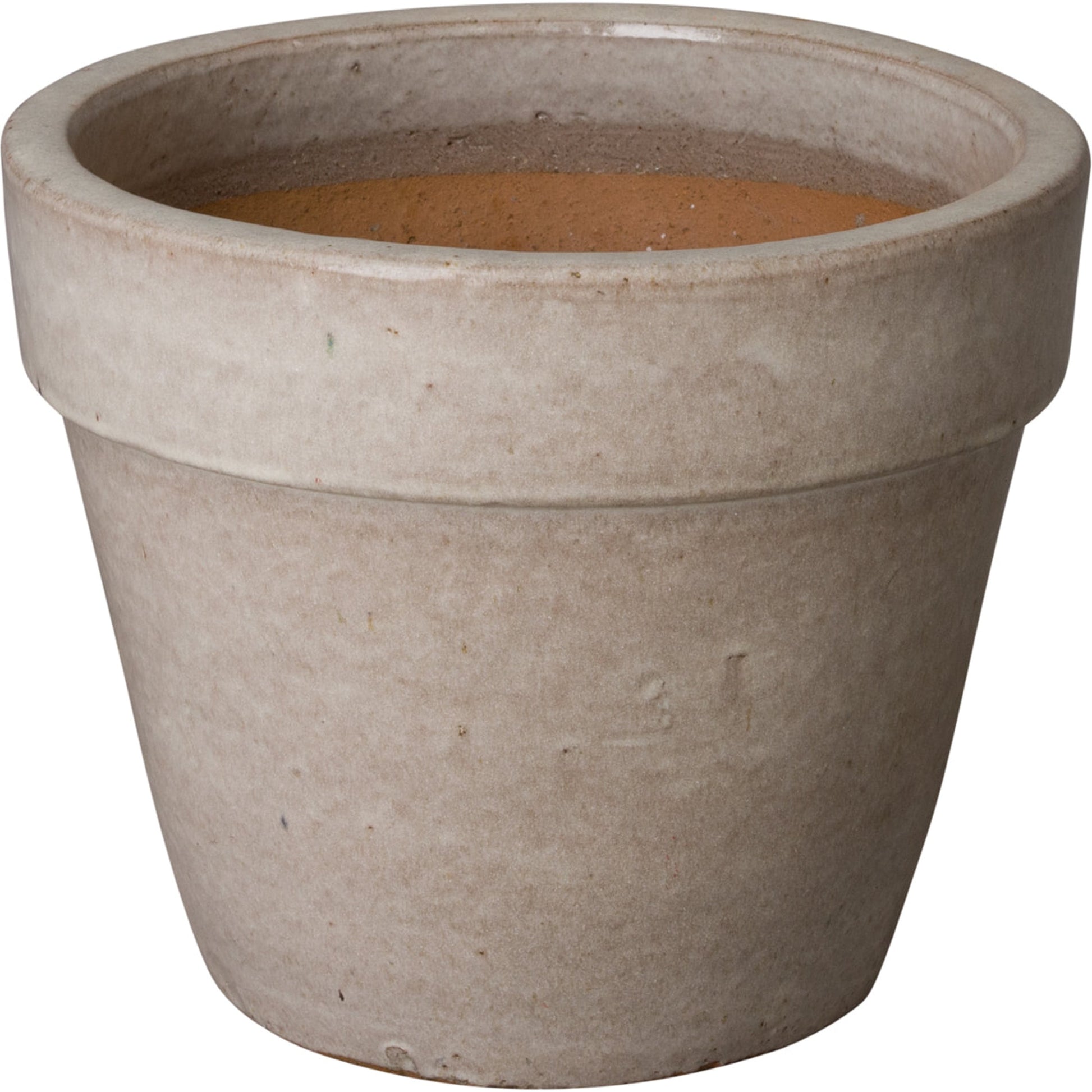 Round Flower Pot by Emissary USA. Made from unique in a modern style.