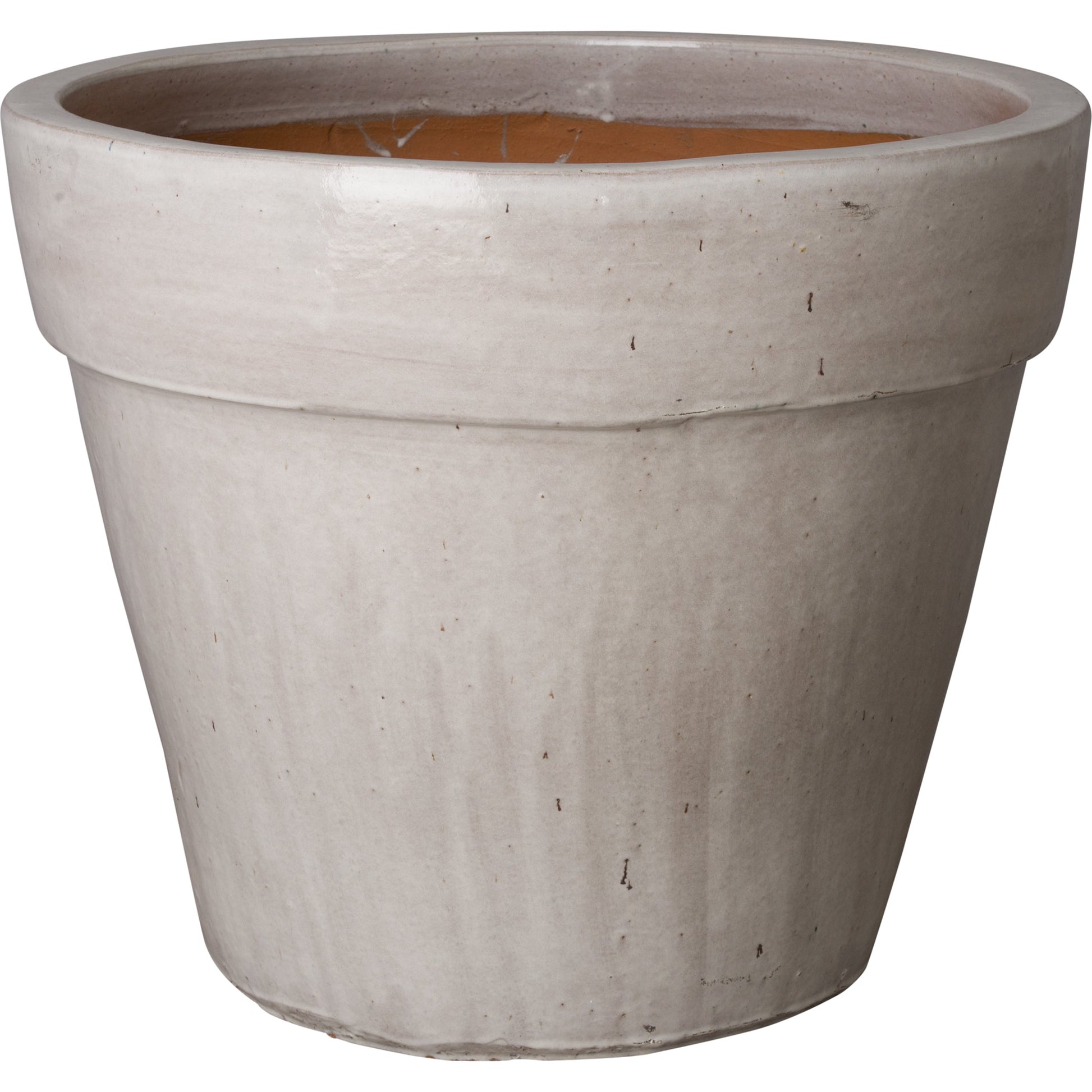Round Flower Pot by Emissary USA. Made from unique in a modern style.
