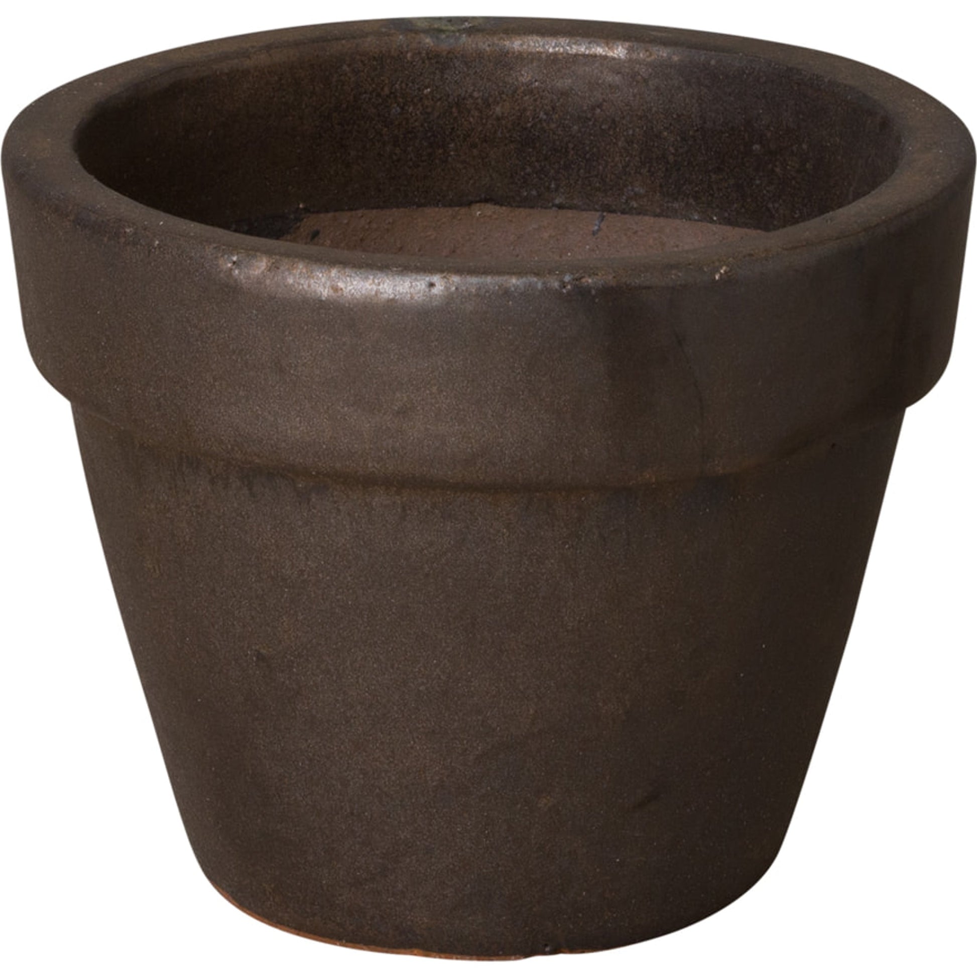 Round Flower Pot by Emissary USA. Made from unique in a modern style.