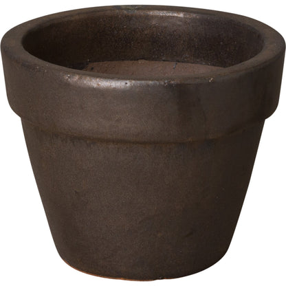 Round Flower Pot by Emissary USA. Made from unique in a modern style.