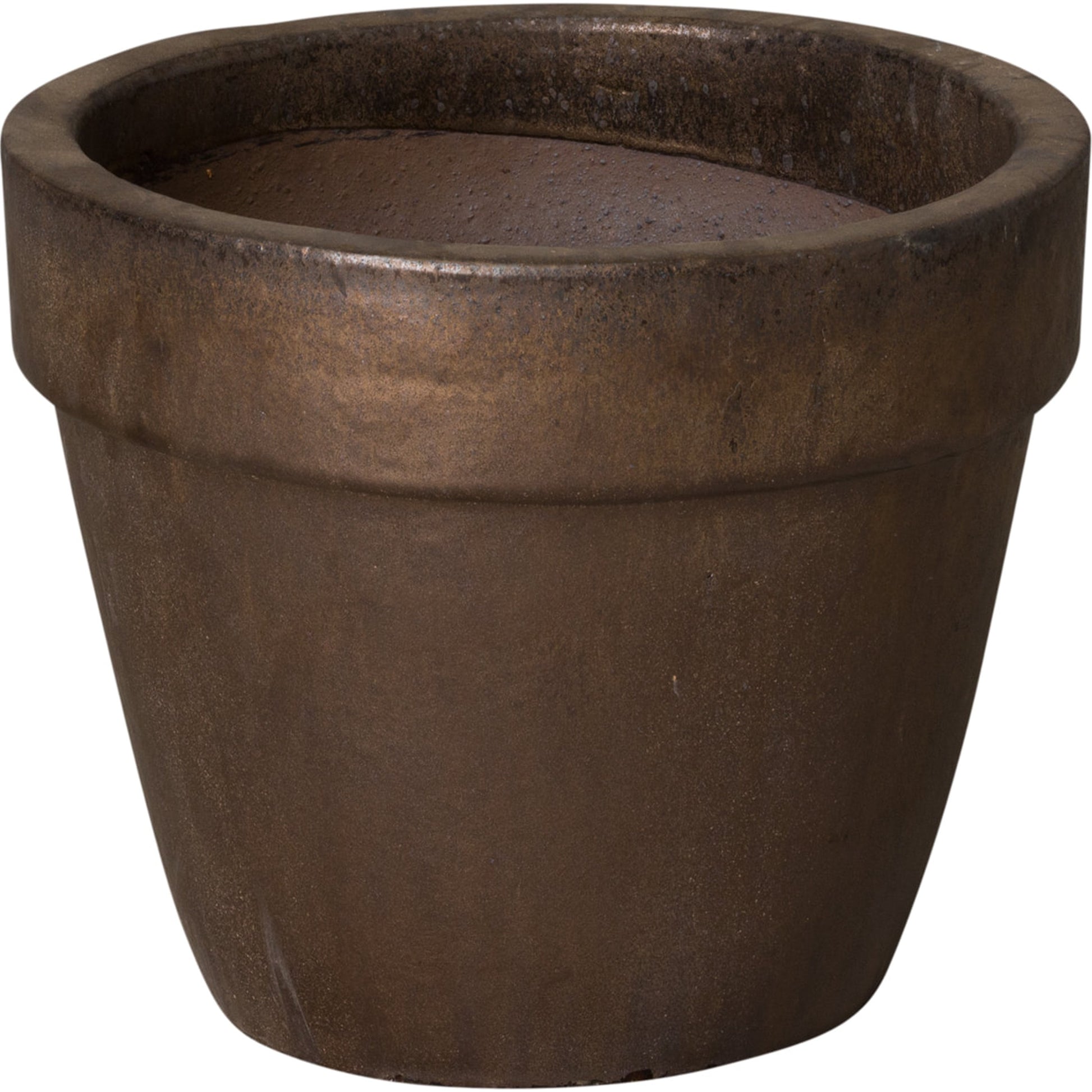 Round Flower Pot by Emissary USA. Made from unique in a modern style.