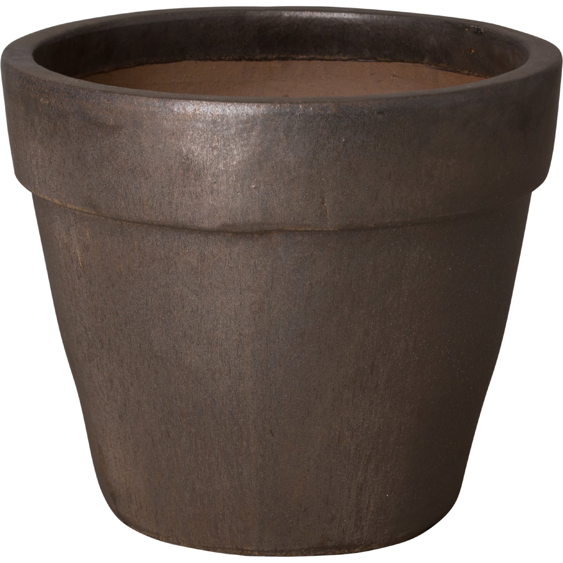 Round Flower Pot by Emissary USA. Made from unique in a modern style.