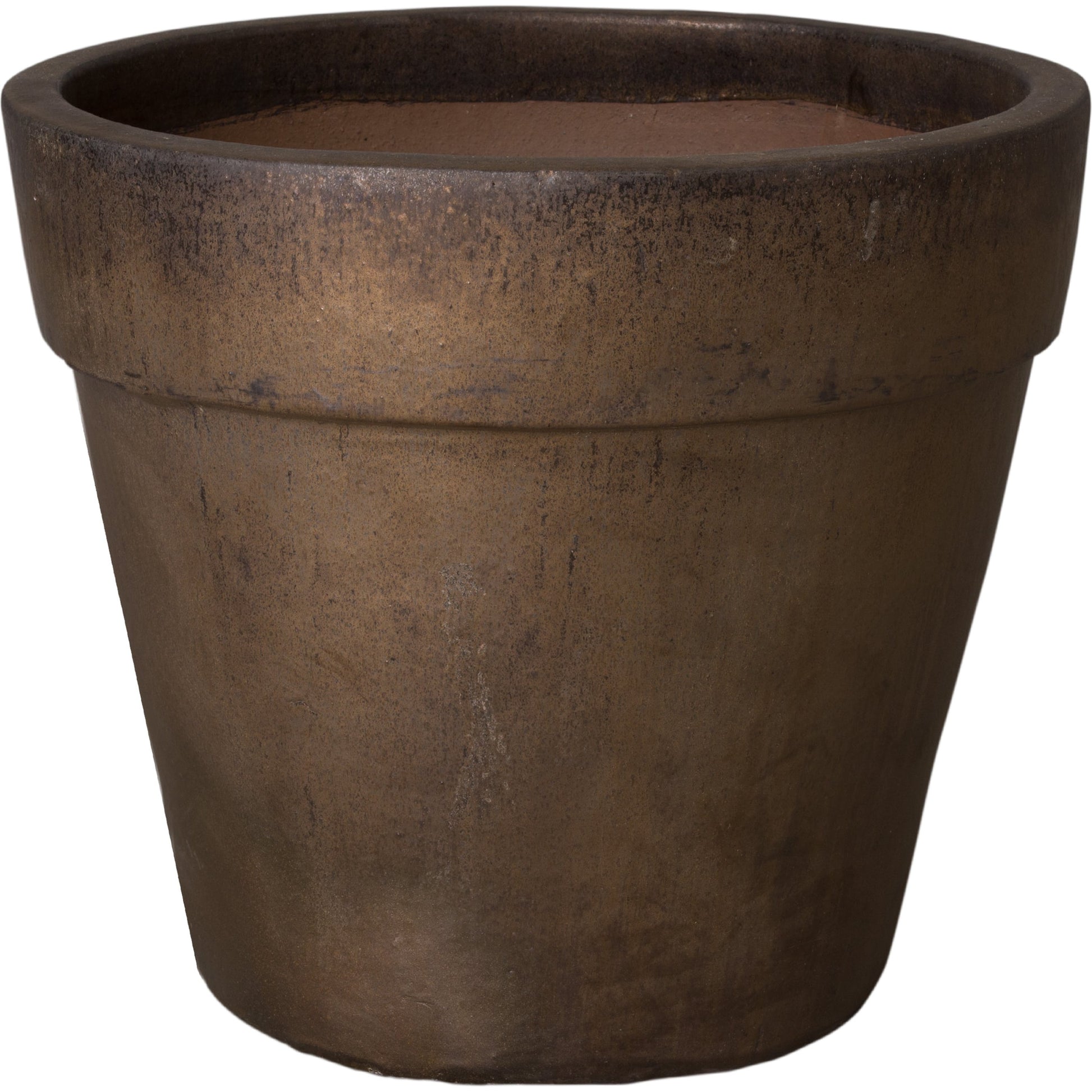 Round Flower Pot by Emissary USA. Made from unique in a modern style.