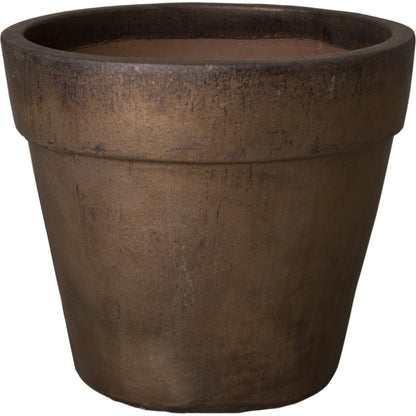 Round Flower Pot by Emissary USA. Made from unique in a modern style.
