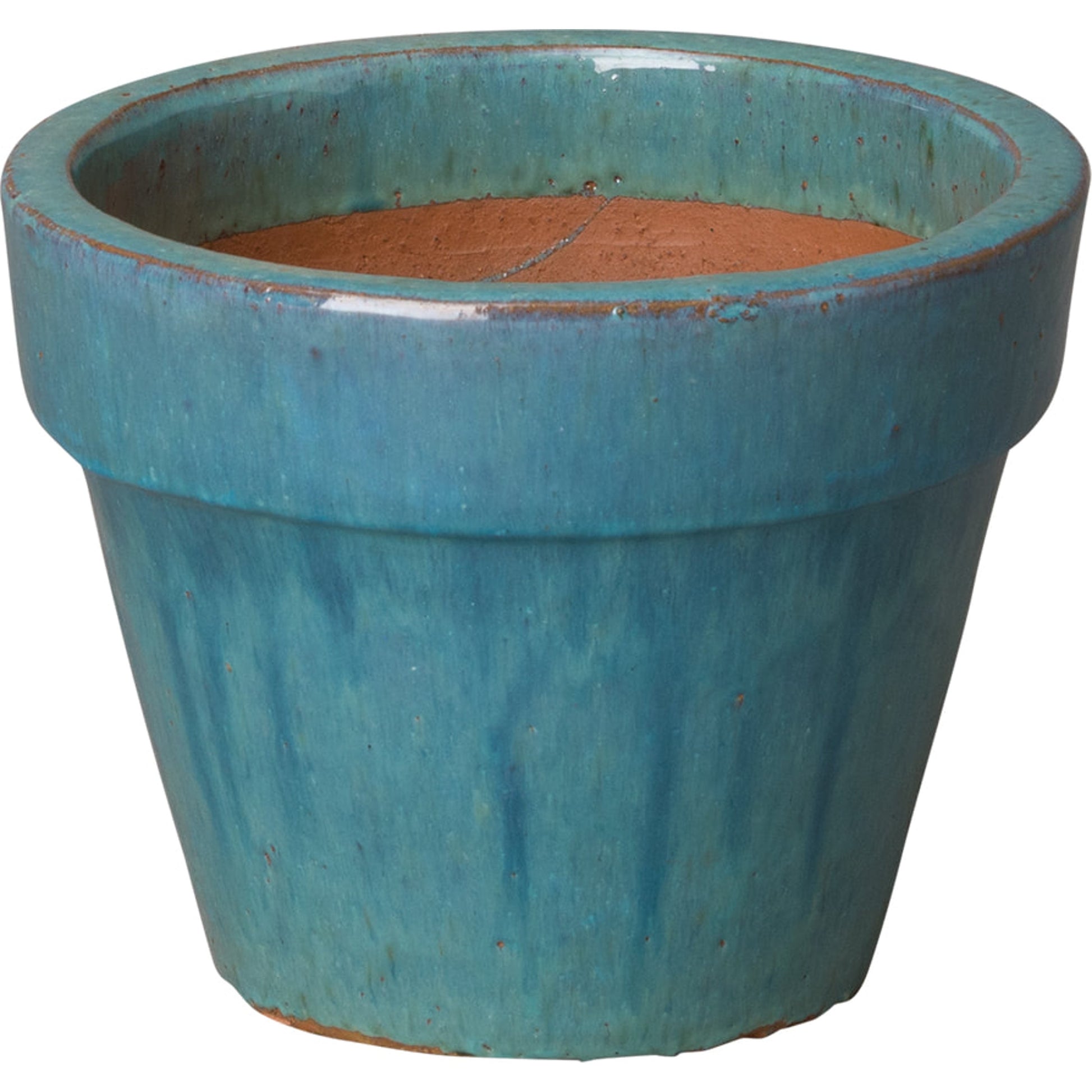 Round Flower Pot by Emissary USA. Made from unique in a modern style.