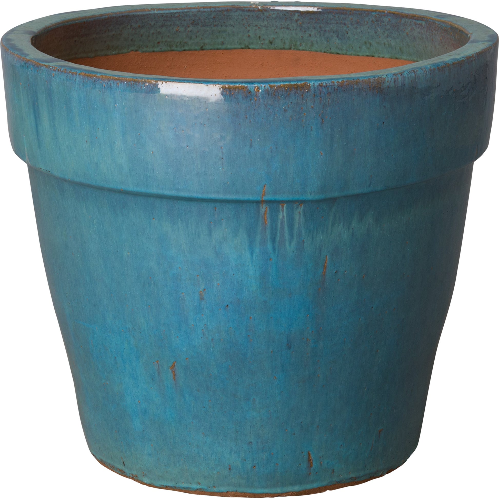 Round Flower Pot by Emissary USA. Made from unique in a modern style.