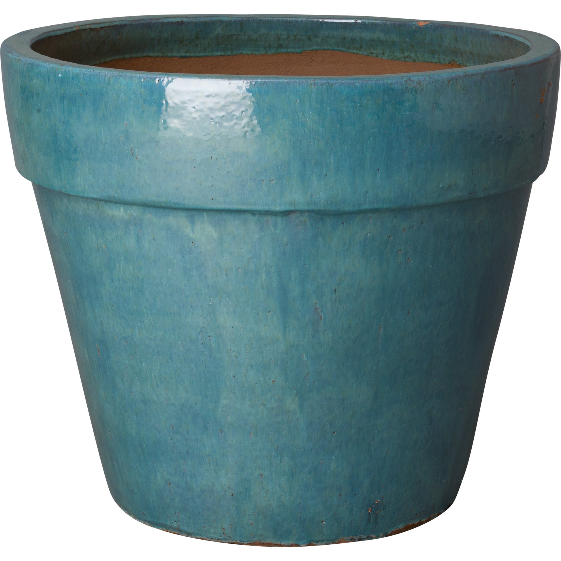 Round Flower Pot by Emissary USA. Made from unique in a modern style.