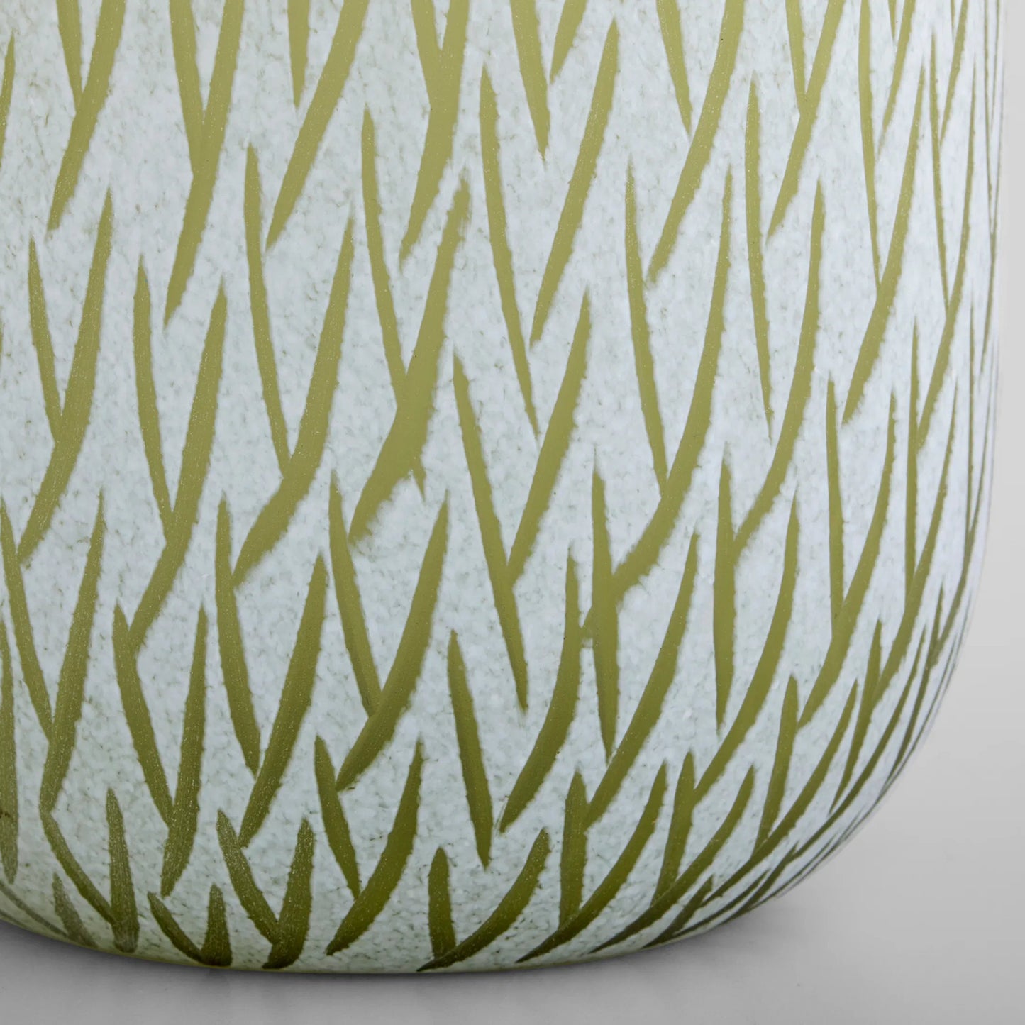 007 SI-2445029 | Closeup | Signo Vase by Cyan Design in green, white. Made from glass in a eclectic & global style.