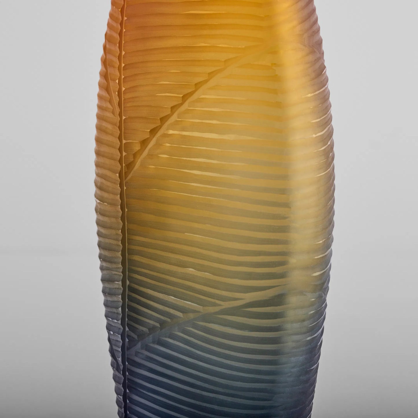 005 SI-2445053 | Closeup | Vesper Vase by Cyan Design in orange, grey. Made from glass in a eclectic & global style.