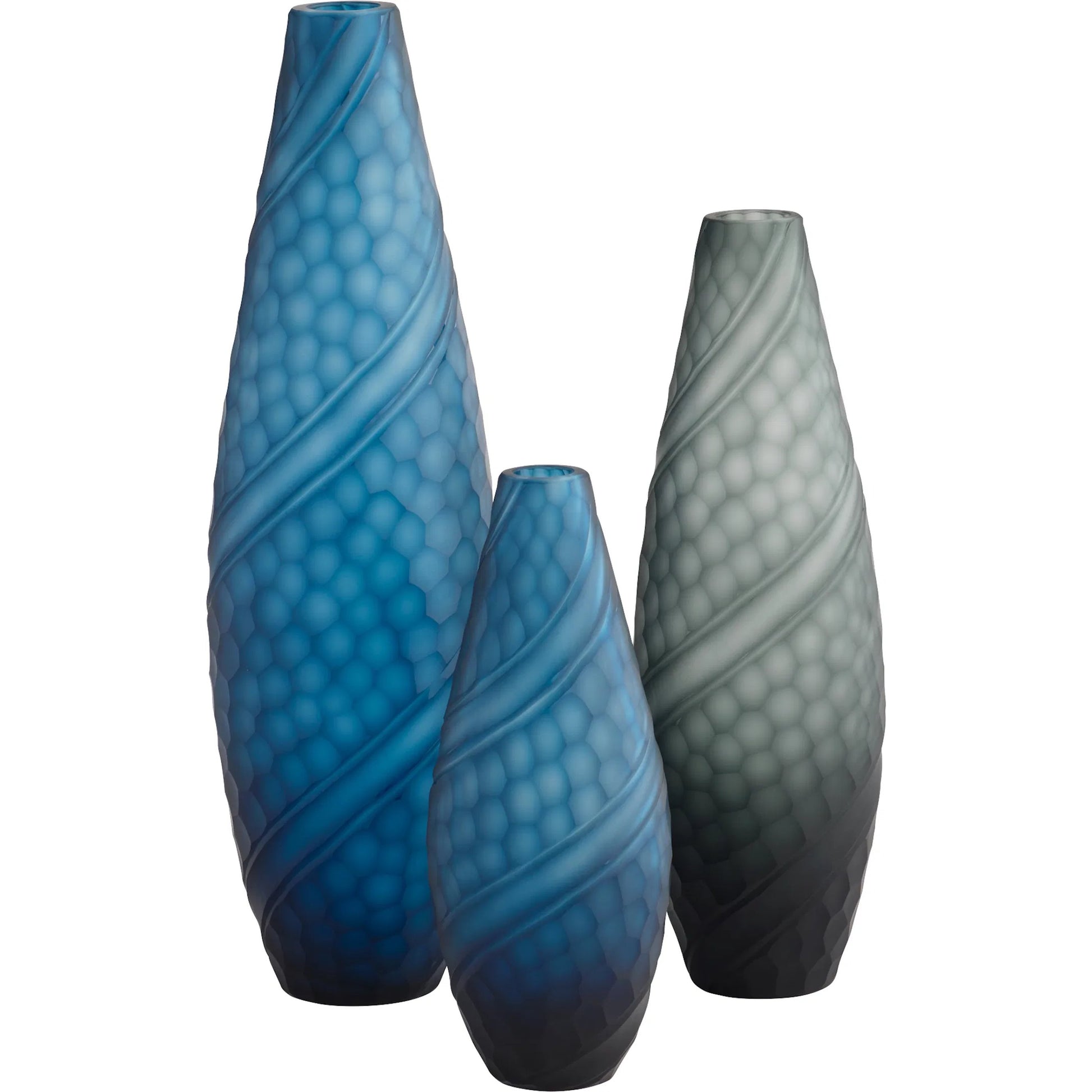 Solano Vase by Cyan Design. Made from glass in a eclectic & global style.