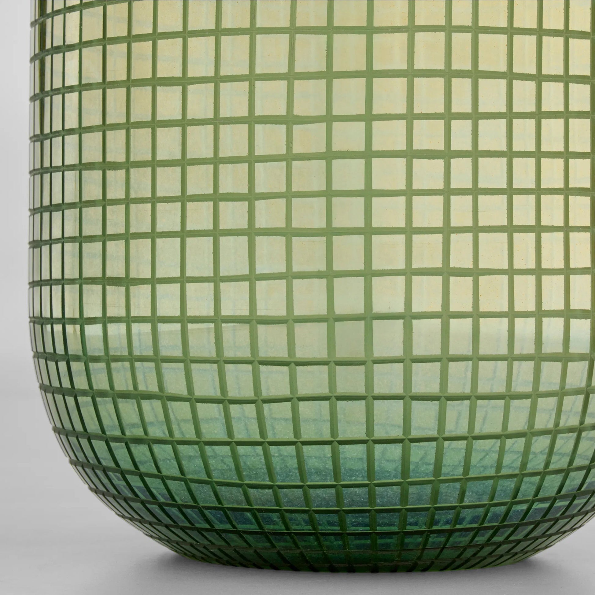 Modular Vase by Cyan Design in iridescent bronze, olive. Made from glass in a eclectic & global style.