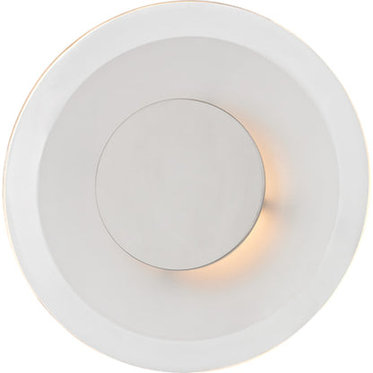 Guthrie Led Wall Sconce by Hudson Valley in aged brass. Made from steel in a modern style.