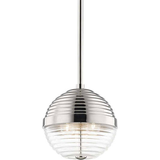Easton Pendant by Hudson Valley. Made from steel in a modern style.