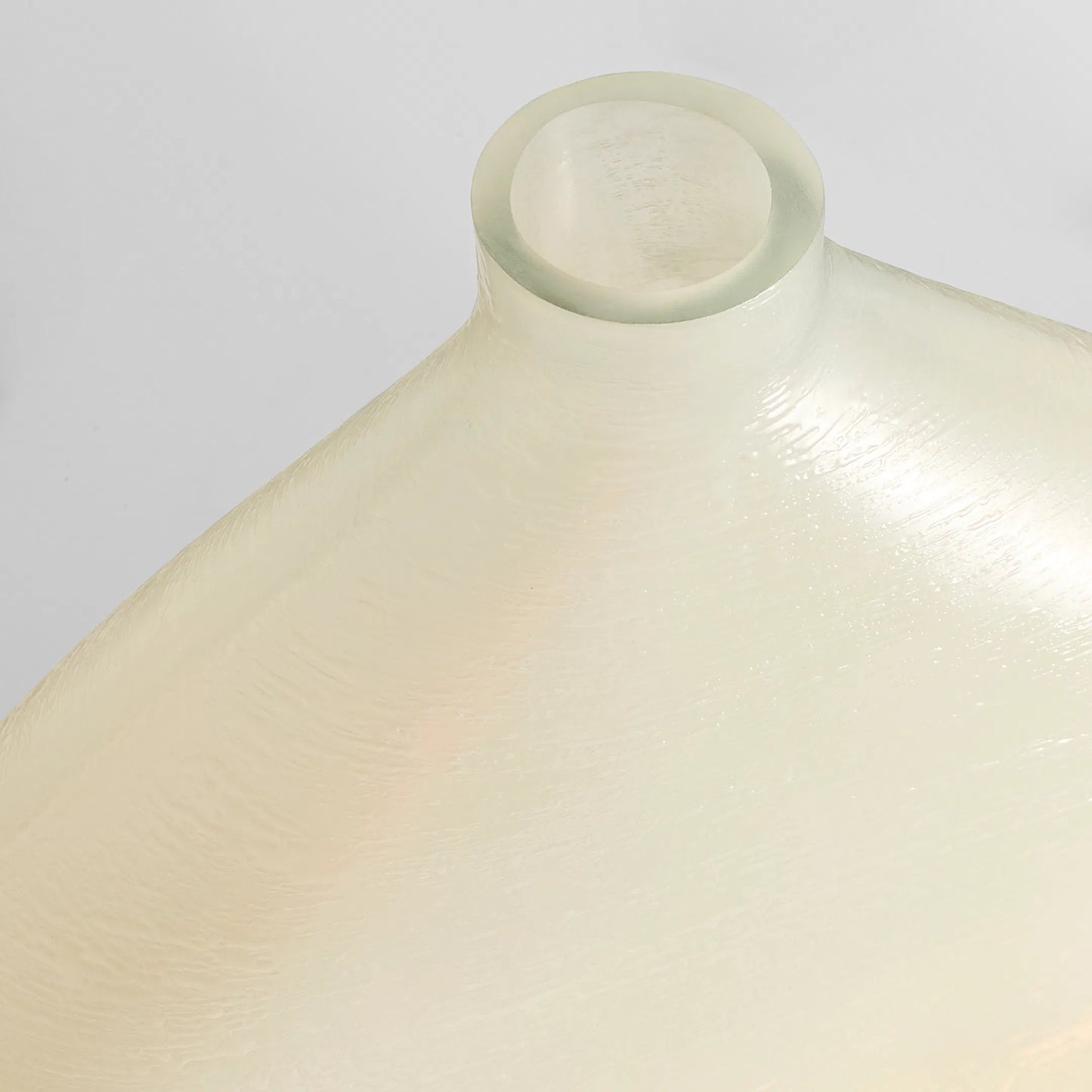 005 SI-2328795 | Closeup | Taku Round Vase by Cyan Design in icy teal. Made from glass in a transitional style.