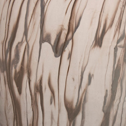 Billow Vase I by Cyan Design in grey swirl. Made from glass in a eclectic & global style.