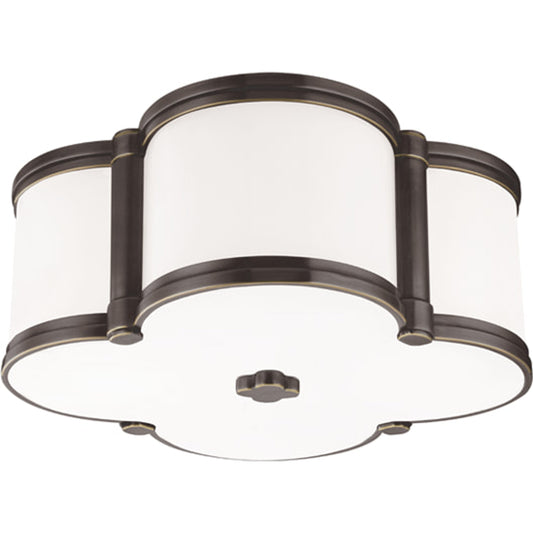 Chandler Flush Mount by Hudson Valley. Made from steel in a transitional style.