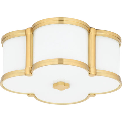 Chandler Flush Mount by Hudson Valley. Made from steel in a transitional style.