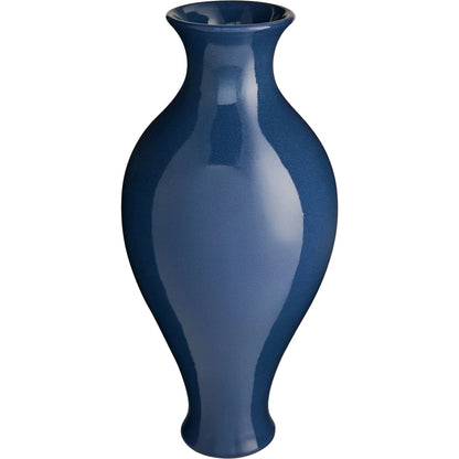 Aster Vase by Cyan Design in blue. Made from ceramic in a eclectic & global style.