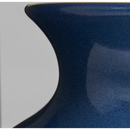 Aster Vase by Cyan Design in blue. Made from ceramic in a eclectic & global style.