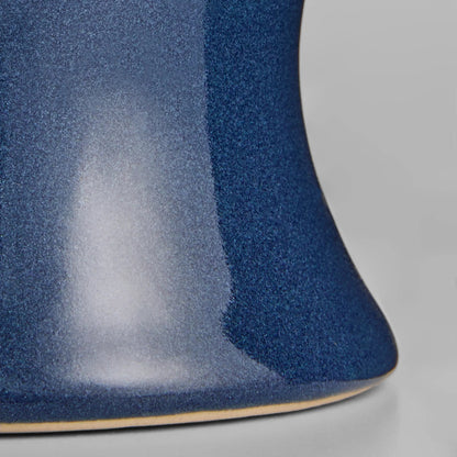 Aster Vase by Cyan Design in blue. Made from ceramic in a eclectic & global style.