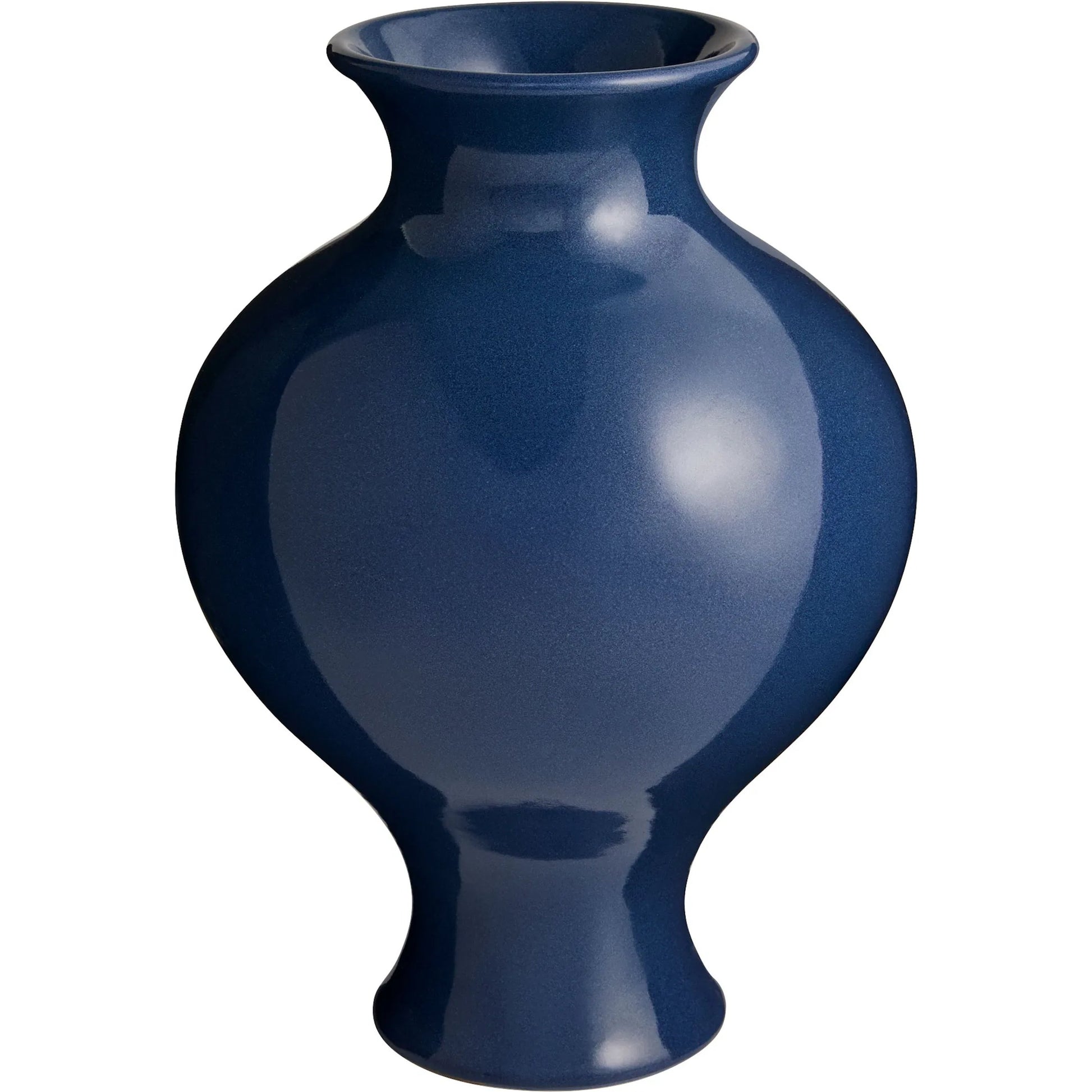 Aster Vase by Cyan Design in blue. Made from ceramic in a eclectic & global style.