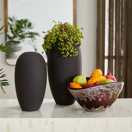 Perennial Vase by Cyan Design. Made from ceramic in a transitional style.