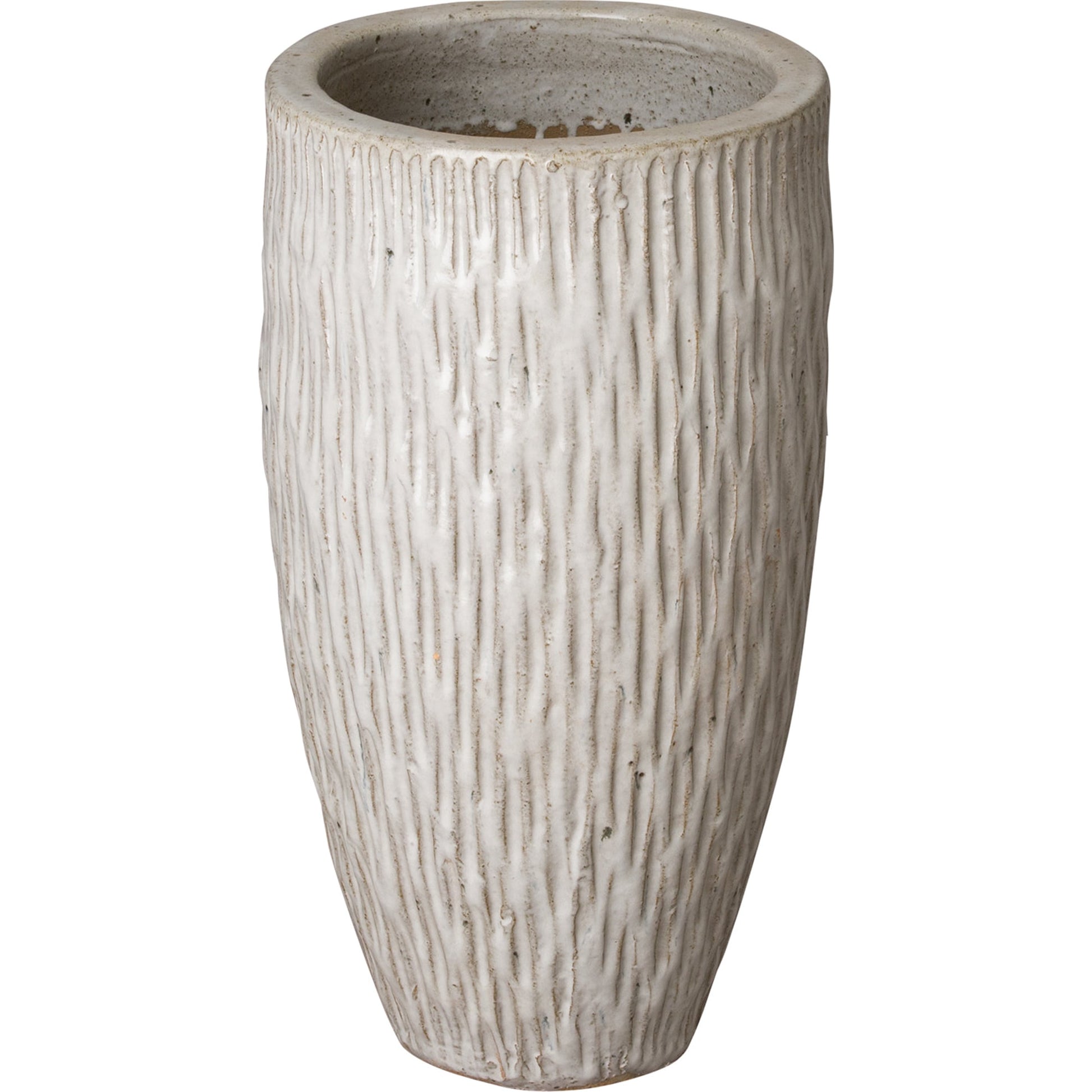 Round Textured Pot by Emissary USA. Made from unique in a modern style.