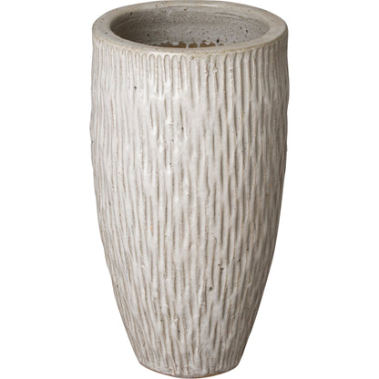 Round Textured Pot by Emissary USA. Made from unique in a modern style.
