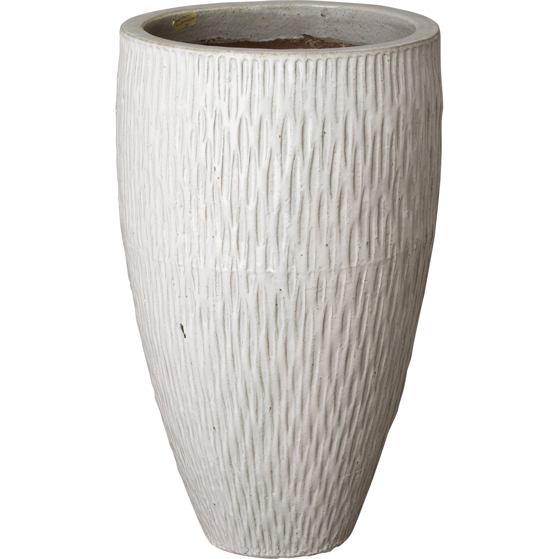 Round Textured Pot by Emissary USA. Made from unique in a modern style.
