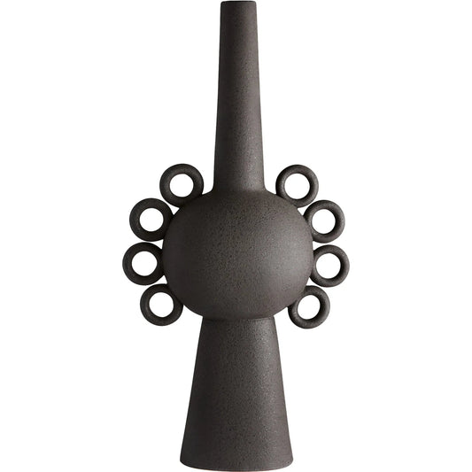 Ringlets Vase by Cyan Design. Made from ceramic in a modern style.