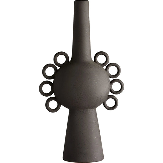 Ringlets Vase by Cyan Design. Made from ceramic in a modern style.