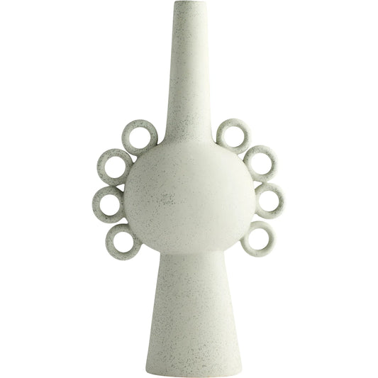 Ringlets Vase by Cyan Design. Made from ceramic in a modern style.