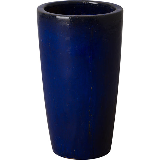 22.5 in. Round Tall Planter by Emissary USA. Made from unique in a coastal style.