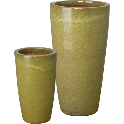 Round Tall Planters - 12132 (Set of 2) by Emissary USA in blue. Made from unique in a eclectic & global style.