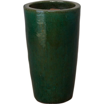 22.5 in. Round Tall Planter by Emissary. Made from unique in a coastal style.