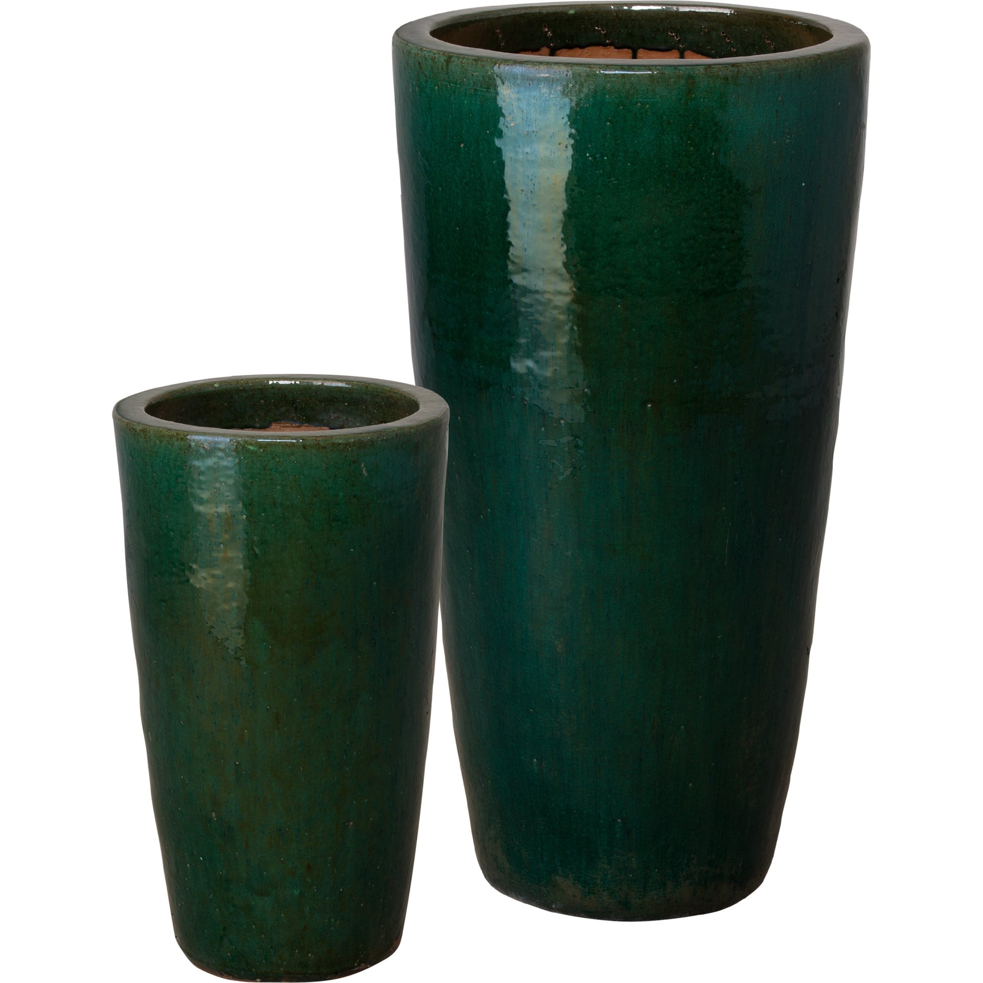 Round Tall Planters - 12132 (Set of 2) by Emissary USA in blue. Made from unique in a eclectic & global style.