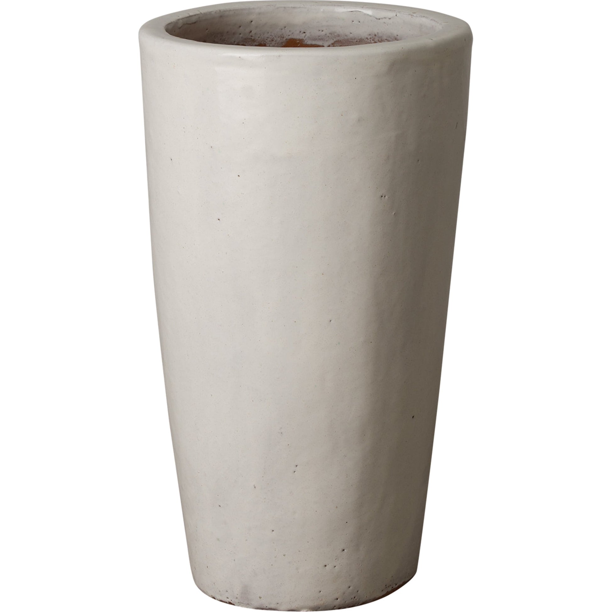 22.5 in. Round Tall Planter by Emissary. Made from unique in a coastal style.
