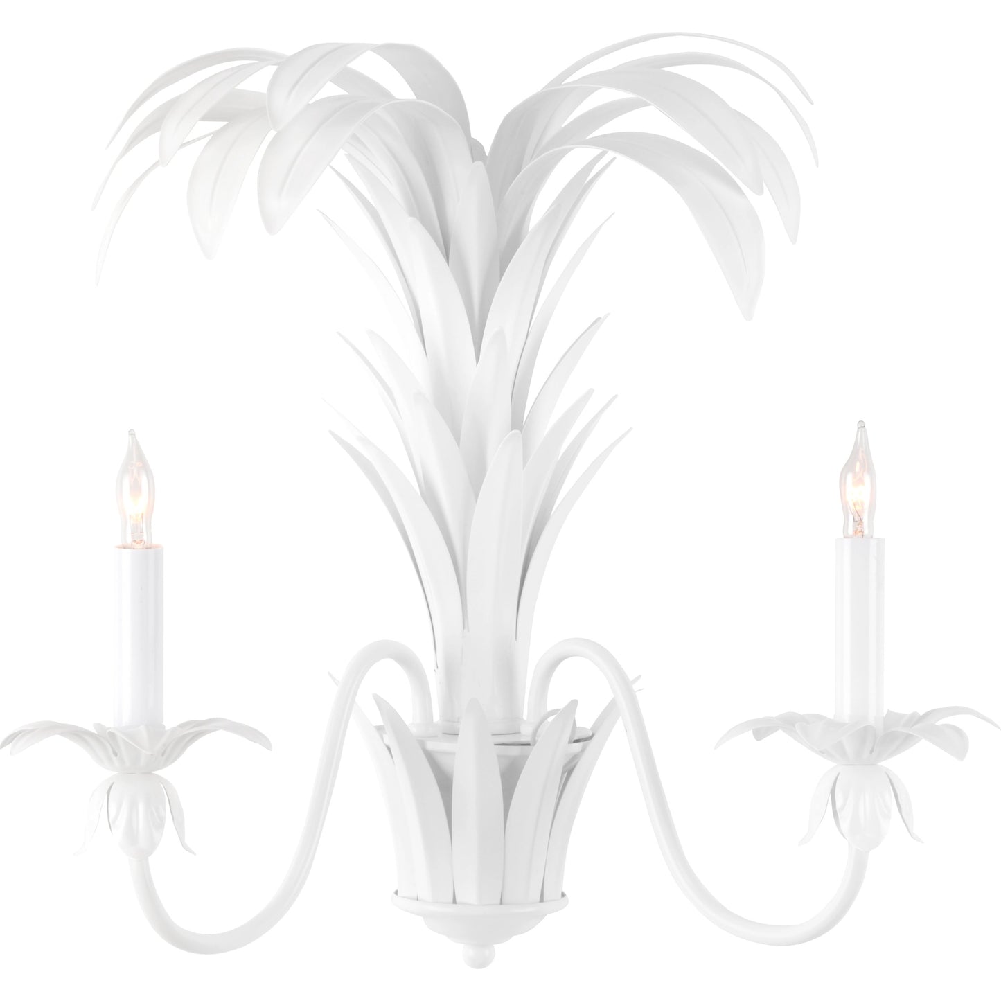 001 SI-2104256 | Additional Silo | Fontana 2 Arm Sconce by Wildwood in white. Made from unique in a modern style.