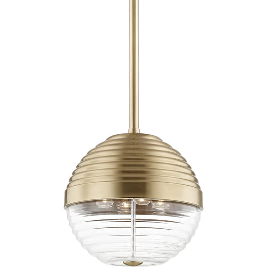 Easton Pendant by Hudson Valley. Made from steel in a modern style.