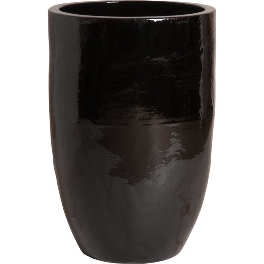 32 in. Tall Round Planter by Emissary USA. Made from ceramic in a modern style.