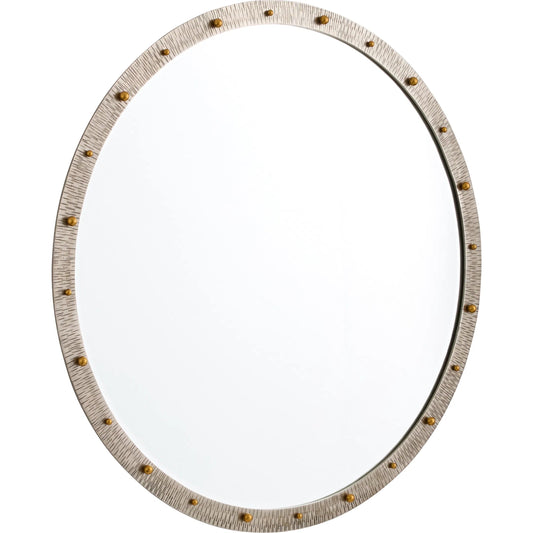Odraz Mirror by Cyan Design in nickel, gold. Made from iron in a unique style.