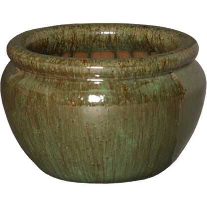 Round Lipped Planter by Emissary USA. Made from unique in a eclectic & global style.