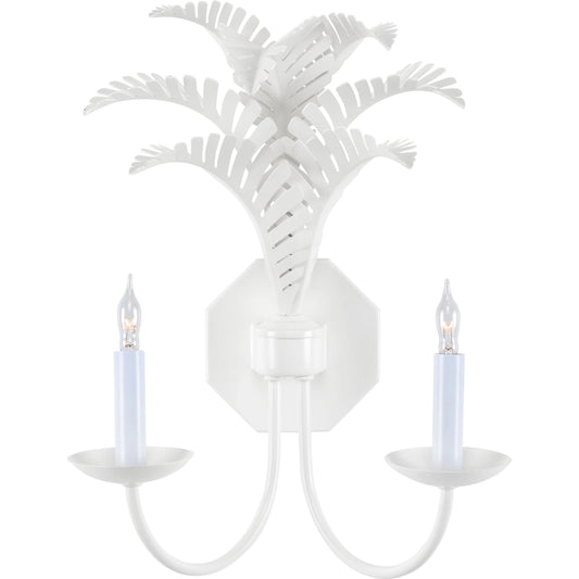Royal Palm Sconce by Wildwood. Made from unique in a coastal style.