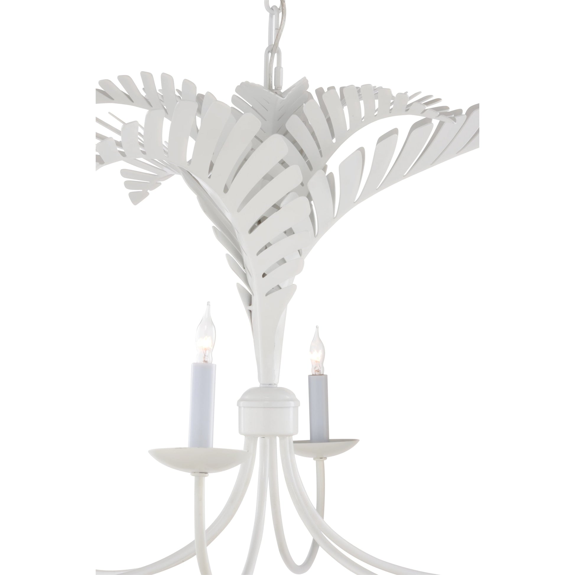 Royal Palm Chandelier by Wildwood. Made from unique in a coastal style.