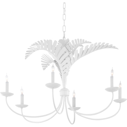 Royal Palm Chandelier by Wildwood. Made from unique in a coastal style.