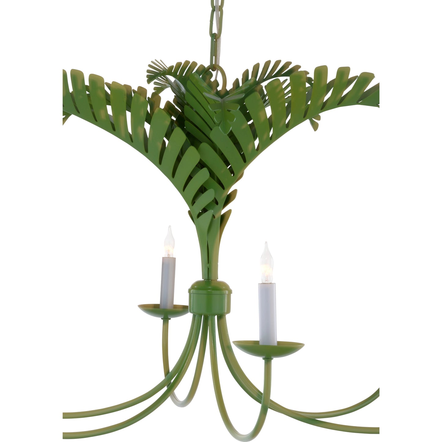 006 SI-2104271 | Closeup | Royal Palm Chandelier by Wildwood. Made from unique in a coastal style.